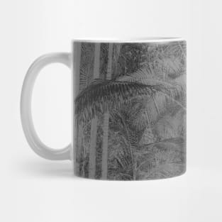 Palms in the rainforest Mug